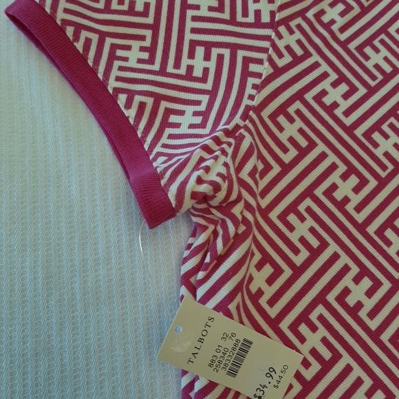 Talbots polo shirt womens large Nwt - Picture 5 of 6